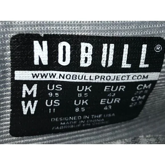 Nobull Project Superfabric Men Size 9.5 Gray Training Running Shoes Sneaker - Picture 11 of 11
